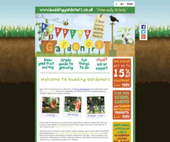 Buddinggardeners.co.uk(Budding Gardeners UK) Screenshot