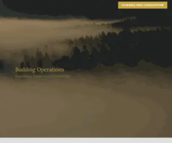 Buddingoperations.com(Budding Operations) Screenshot