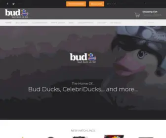 Budducks.com(The Official Bud Ducks & Celebri Ducks Collectables) Screenshot