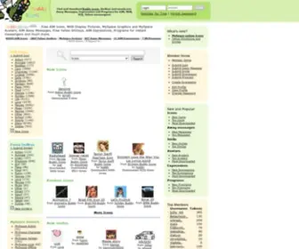 Buddy-Icons.info(Aim Buddy Icons) Screenshot