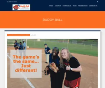 Buddyball.net(Special Needs Athletic League) Screenshot