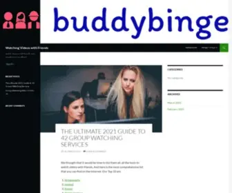 Buddybinge.com(Watching Videos with Friends) Screenshot