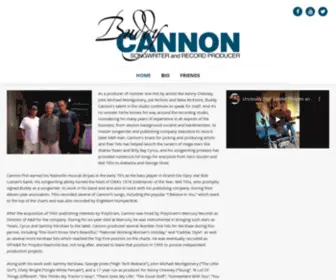 Buddycannon.com(Buddy Cannon) Screenshot