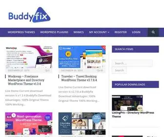 Buddyfix.com(Download Premium WordPress Themes) Screenshot