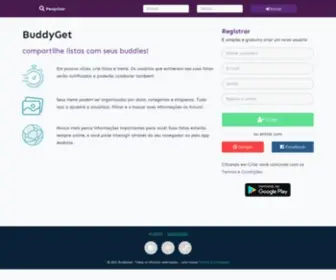 Buddyget.net(Lists) Screenshot