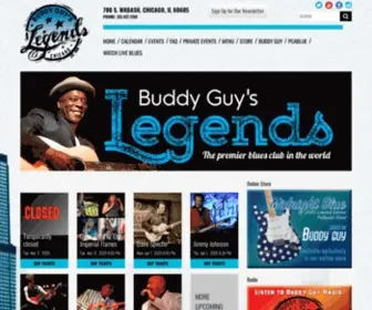 Buddyguy.com(Buddy Guy's Legends) Screenshot