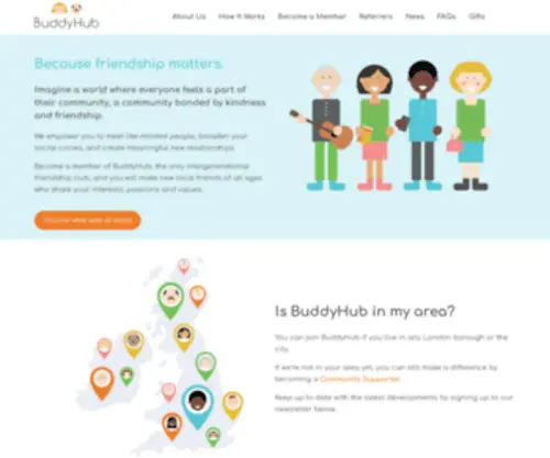 Buddyhub.co.uk(BuddyHub) Screenshot