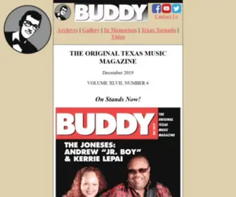 Buddymagazine.com(Buddy Magazine) Screenshot