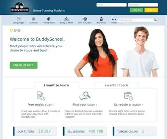 Buddyschool.com(Online tutors) Screenshot