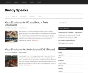 Buddyspeaks.com(We Speak About Technology) Screenshot