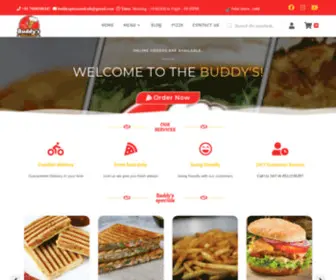 Buddyspizzaandcafe.com(Buy Buddy's Special Pizza Online) Screenshot