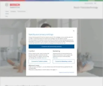 Buderus.com(Bosch Thermotechnology) Screenshot