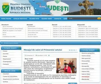 Budesti.md(Primăria) Screenshot