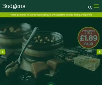 Budgens.com(Welcome) Screenshot