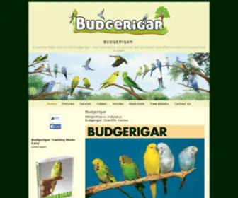 Budgerigar.com(Budgerigar) Screenshot