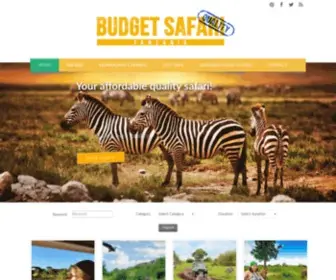 Budget-Safari-Tanzania.com(Budget Safari Tanzania) Screenshot