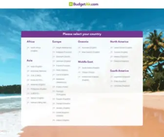 Budgetair.com(Cheap Flights) Screenshot