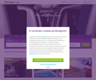Budgetair.se(Budgetair) Screenshot