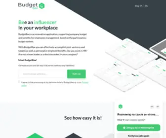 Budgetbee.io(Zarządzanie benefitami dla pracowników) Screenshot