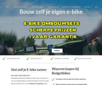 Budgetbikesbrabant.nl(OMBOUWSET VAN BAFANG) Screenshot