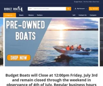 Budgetboats.net(Budget Boats) Screenshot