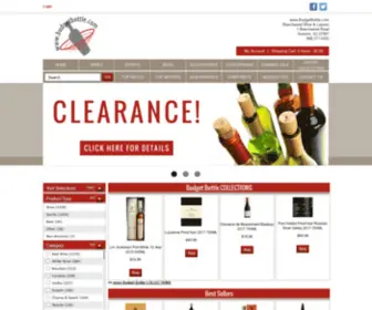 Budgetbottle.com(BudgetBottle Beechwood Wine & Liquor) Screenshot