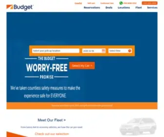 Budget.com.ni(Reservation) Screenshot