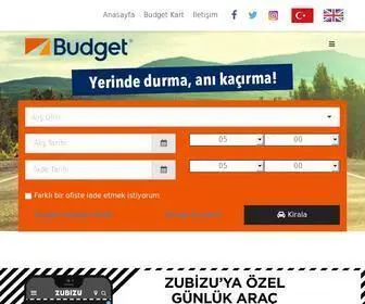 Budget.com.tr(Budget Rent a car Oto Kiralama Türkiye websitesi) Screenshot