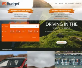 Budget.fo(Rent A Car) Screenshot