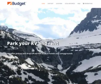 Budgetglacier.com(Budget Rent A Car) Screenshot