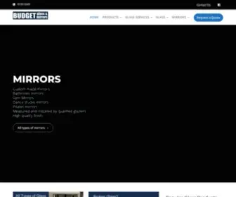 Budgetglassandmirrors.com.au(Sydney Glass Replacement) Screenshot