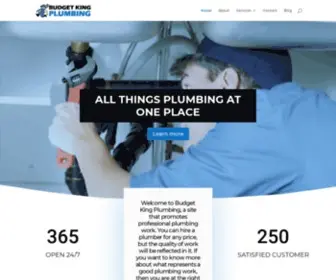 Budgetkingplumbing.com(Budget King Plumbing) Screenshot