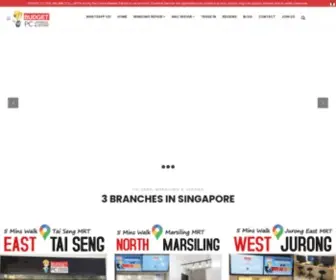 Budgetpcupgraderepair.com(Laptop Repair Services Top Rated in Singapore 2022) Screenshot