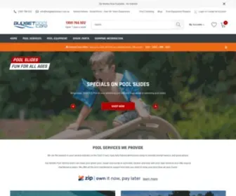 Budgetpoolcare.com.au(Swimming Pool Service & Supplies) Screenshot