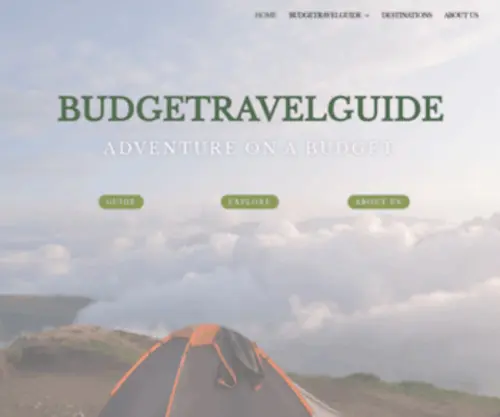 Budgetravelguide.com(Contact Support) Screenshot