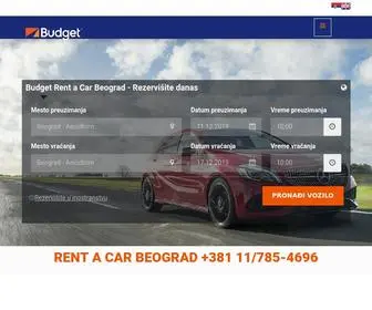 Budget.rs(Rent a Car Beograd) Screenshot