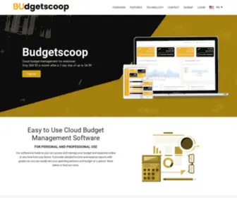 Budgetscoop.com(Budgetscoop) Screenshot