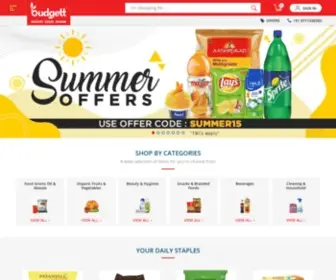 Budgett.in(Online Grocery Shopping) Screenshot