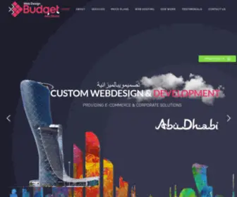 Budgetwebdesign.ae(Web And Hosting) Screenshot
