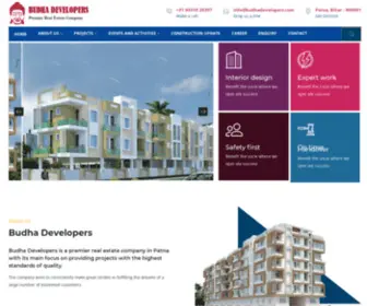 Budhadevelopers.com(Budha Developers is a premier real estate company in Patna) Screenshot