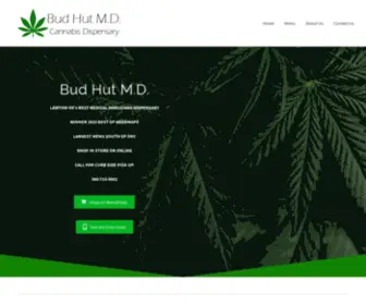 Budhutmd.com(Marijuana Dispensary in Lawton) Screenshot