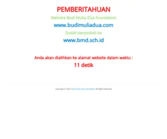 Budimuliadua.com(Bersekolah Dengan Senang dan Senang di Sekolah) Screenshot