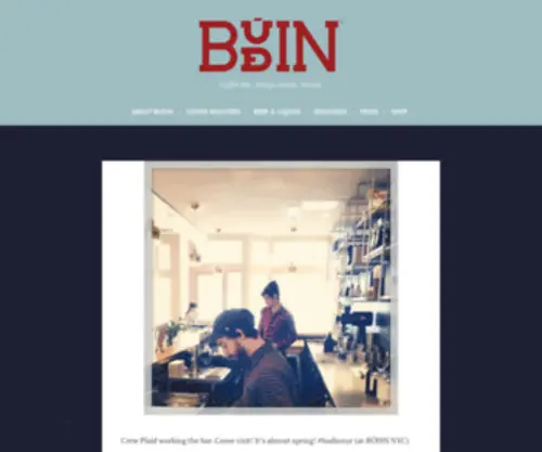 Budin-NYC.com(BÚÐIN) Screenshot