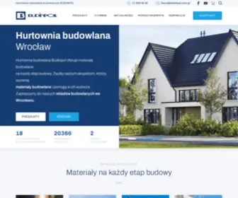 Budinpol.com.pl(Budinpol to składy budowlane) Screenshot