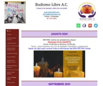 Budismolibre.org(Budismo libre) Screenshot