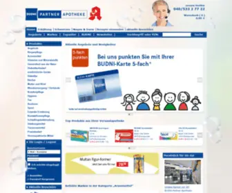 Budni-Partner-Apotheke.de(Budni Partner Apotheke) Screenshot