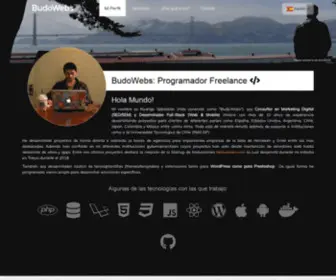 Budokadev.com(Desarrollador Freelance) Screenshot