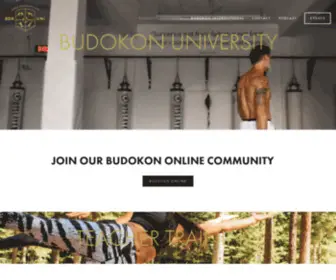 Budokonuniversity.com(Budokon Mixed Movement Arts University by Cameron Shayne) Screenshot