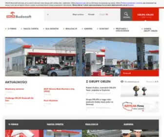 Budonaft.com.pl(ORLEN Budonaft) Screenshot