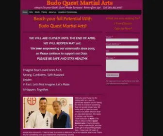 Budoquestmartialarts.com(Budoquestmartialarts) Screenshot